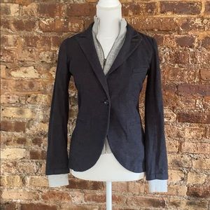 Treasure & bond blazer w/removable sweatshirt vest